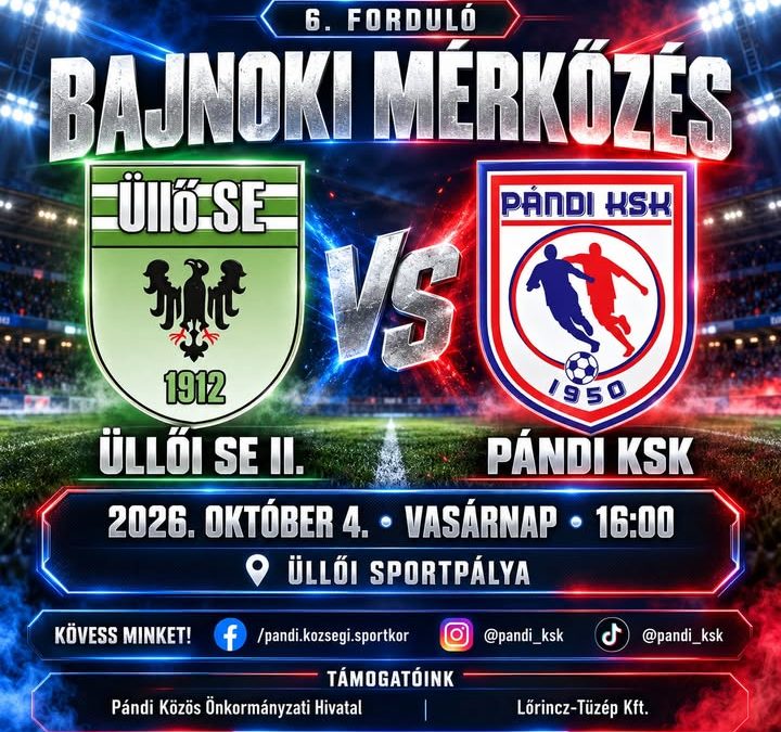 Pándi KSK hír