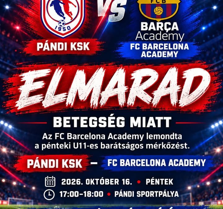 Pándi KSK hír
